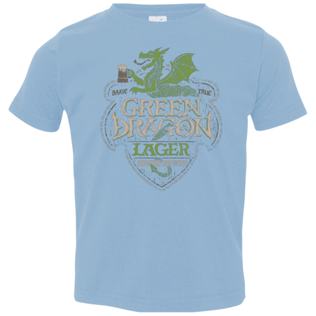 T-Shirts Light Blue / 2T Green Dragon Toddler Premium T-Shirt