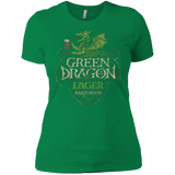 T-Shirts Kelly Green / X-Small Green Dragon Women's Premium T-Shirt