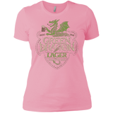 T-Shirts Light Pink / X-Small Green Dragon Women's Premium T-Shirt