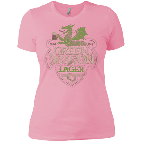 T-Shirts Light Pink / X-Small Green Dragon Women's Premium T-Shirt