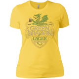 T-Shirts Vibrant Yellow / X-Small Green Dragon Women's Premium T-Shirt