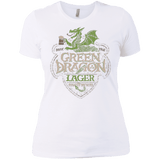 T-Shirts White / X-Small Green Dragon Women's Premium T-Shirt