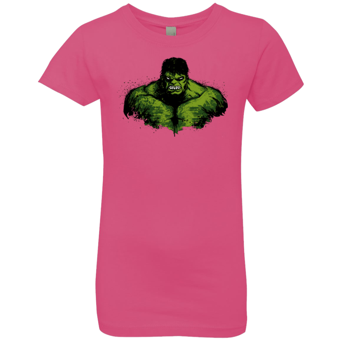 T-Shirts Hot Pink / YXS Green Fury Girls Premium T-Shirt