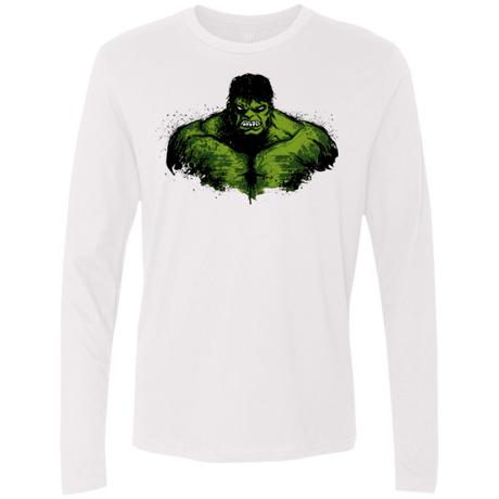 T-Shirts White / Small Green Fury Men's Premium Long Sleeve