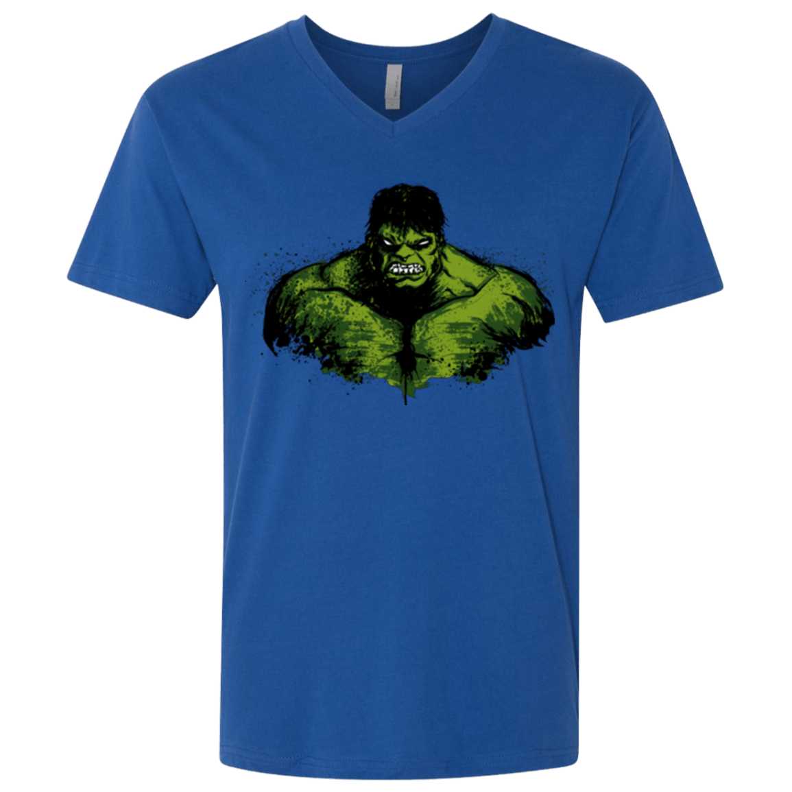 Green Fury Men's Premium V-Neck