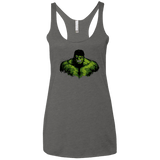 Green Fury Women's Triblend Racerback Tank