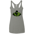 T-Shirts Venetian Grey / X-Small Green Fury Women's Triblend Racerback Tank
