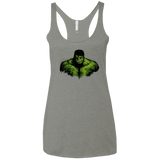 T-Shirts Venetian Grey / X-Small Green Fury Women's Triblend Racerback Tank