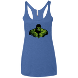 Green Fury Women's Triblend Racerback Tank