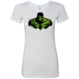 T-Shirts Heather White / Small Green Fury Women's Triblend T-Shirt