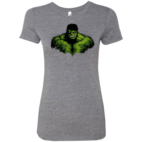 T-Shirts Premium Heather / Small Green Fury Women's Triblend T-Shirt