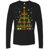 T-Shirts Black / Small Green Hill Christmas Men's Premium Long Sleeve