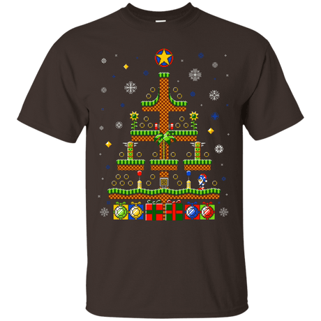 T-Shirts Dark Chocolate / Small Green Hill Christmas T-Shirt