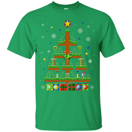 T-Shirts Irish Green / Small Green Hill Christmas T-Shirt