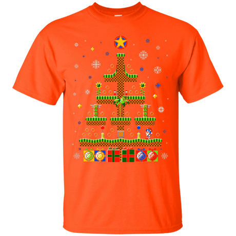 T-Shirts Orange / Small Green Hill Christmas T-Shirt