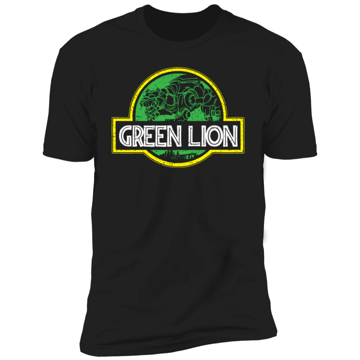 T-Shirts Black / X-Small Green Lion Men's Premium T-Shirt