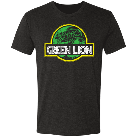 T-Shirts Vintage Black / S Green Lion Men's Triblend T-Shirt