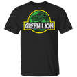 T-Shirts Black / S Green Lion T-Shirt