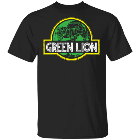T-Shirts Black / S Green Lion T-Shirt