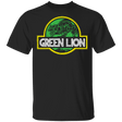 T-Shirts Black / YXS Green Lion Youth T-Shirt