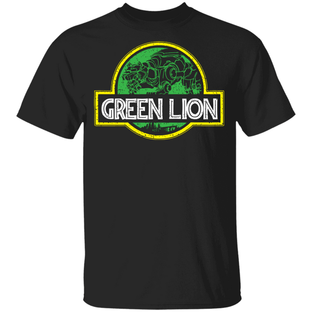 T-Shirts Black / YXS Green Lion Youth T-Shirt