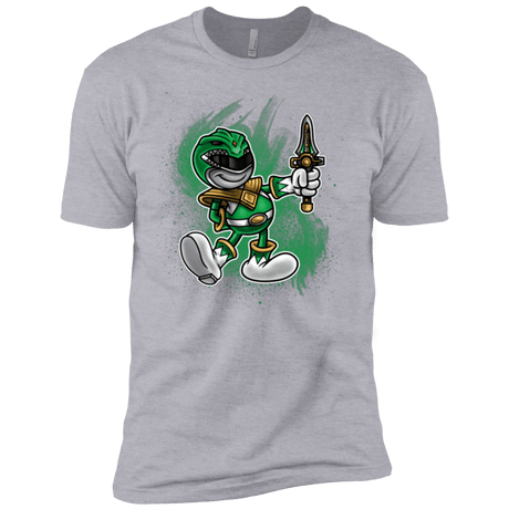 T-Shirts Heather Grey / YXS Green Ranger Artwork Boys Premium T-Shirt
