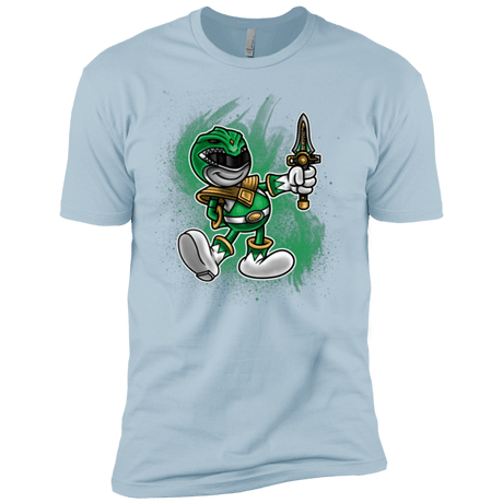 T-Shirts Light Blue / YXS Green Ranger Artwork Boys Premium T-Shirt