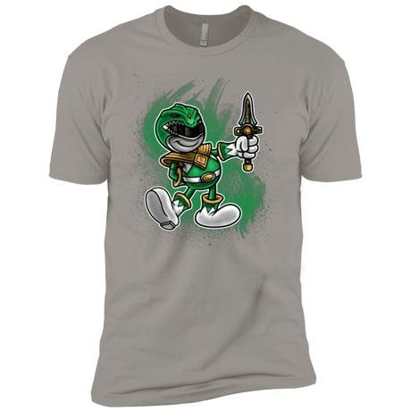 T-Shirts Light Grey / YXS Green Ranger Artwork Boys Premium T-Shirt