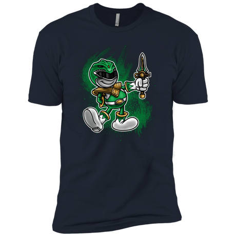 T-Shirts Midnight Navy / YXS Green Ranger Artwork Boys Premium T-Shirt