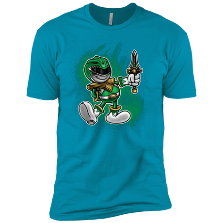 T-Shirts Turquoise / YXS Green Ranger Artwork Boys Premium T-Shirt