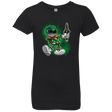 T-Shirts Black / YXS Green Ranger Artwork Girls Premium T-Shirt