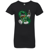 T-Shirts Black / YXS Green Ranger Artwork Girls Premium T-Shirt