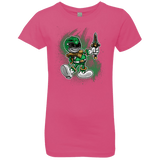 T-Shirts Hot Pink / YXS Green Ranger Artwork Girls Premium T-Shirt