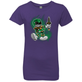 T-Shirts Purple Rush / YXS Green Ranger Artwork Girls Premium T-Shirt