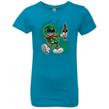 T-Shirts Turquoise / YXS Green Ranger Artwork Girls Premium T-Shirt