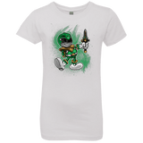 T-Shirts White / YXS Green Ranger Artwork Girls Premium T-Shirt