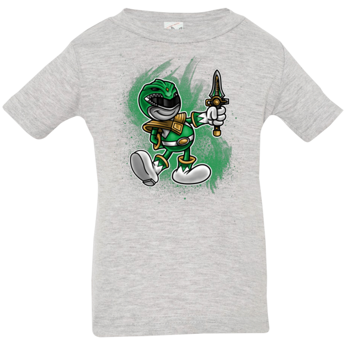 T-Shirts Heather / 6 Months Green Ranger Artwork Infant PremiumT-Shirt