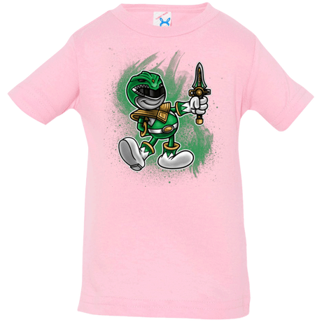 T-Shirts Pink / 6 Months Green Ranger Artwork Infant PremiumT-Shirt