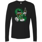 T-Shirts Black / Small Green Ranger Artwork Men's Premium Long Sleeve