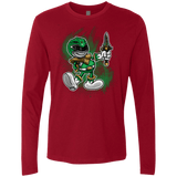 T-Shirts Cardinal / Small Green Ranger Artwork Men's Premium Long Sleeve