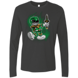 T-Shirts Heavy Metal / Small Green Ranger Artwork Men's Premium Long Sleeve