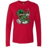 T-Shirts Red / Small Green Ranger Artwork Men's Premium Long Sleeve
