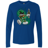T-Shirts Royal / Small Green Ranger Artwork Men's Premium Long Sleeve