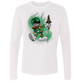 T-Shirts White / Small Green Ranger Artwork Men's Premium Long Sleeve