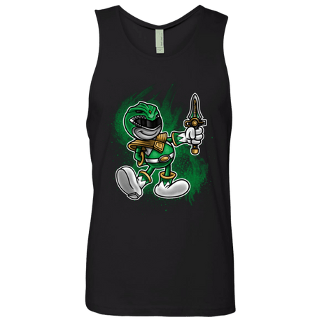 T-Shirts Black / Small Green Ranger Artwork Men's Premium Tank Top