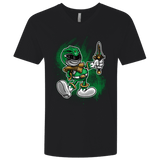 T-Shirts Black / X-Small Green Ranger Artwork Men's Premium V-Neck