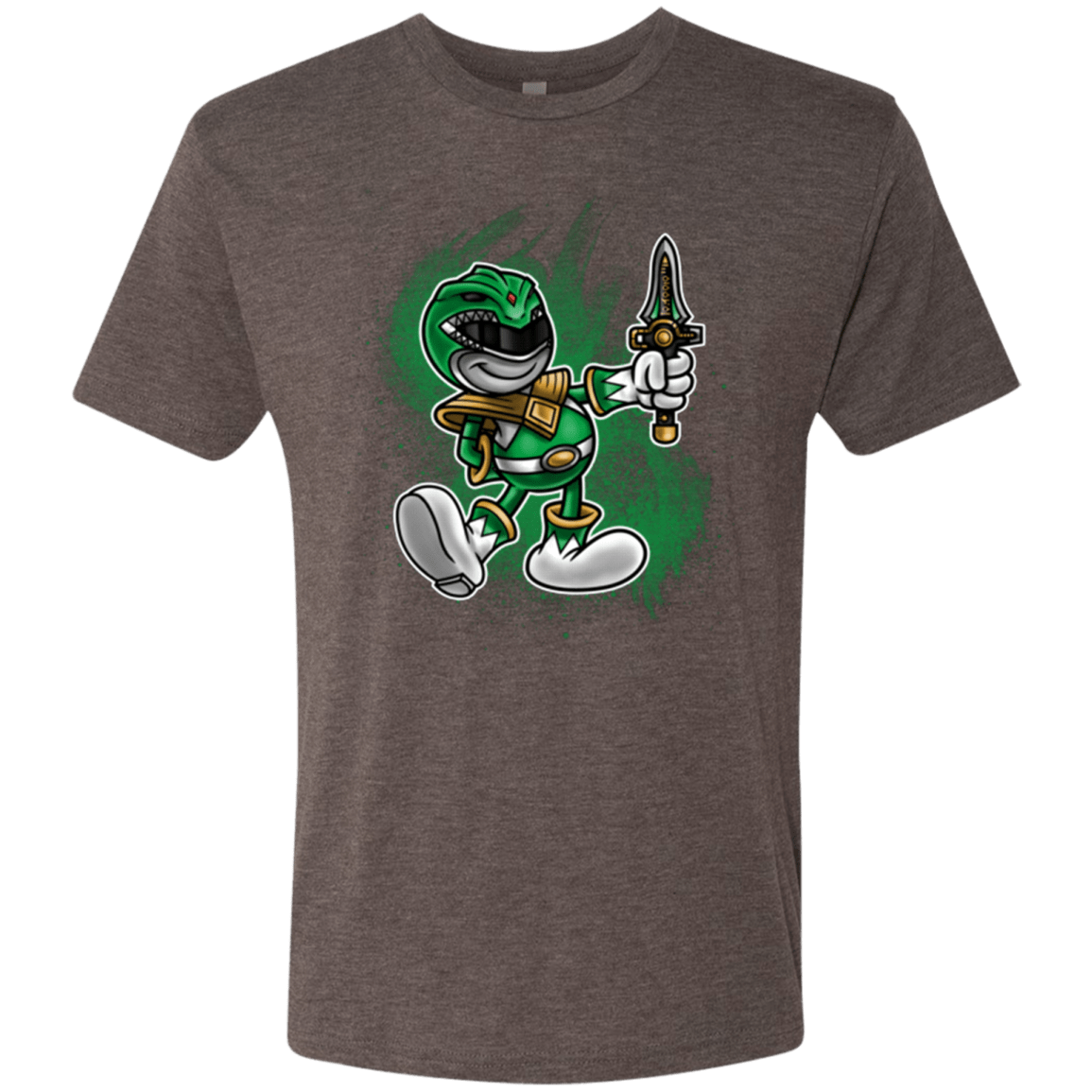 T-Shirts Macchiato / Small Green Ranger Artwork Men's Triblend T-Shirt