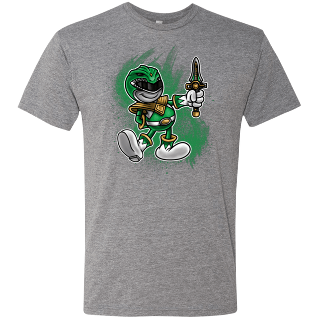 T-Shirts Premium Heather / Small Green Ranger Artwork Men's Triblend T-Shirt