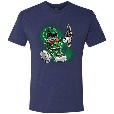 T-Shirts Vintage Navy / Small Green Ranger Artwork Men's Triblend T-Shirt