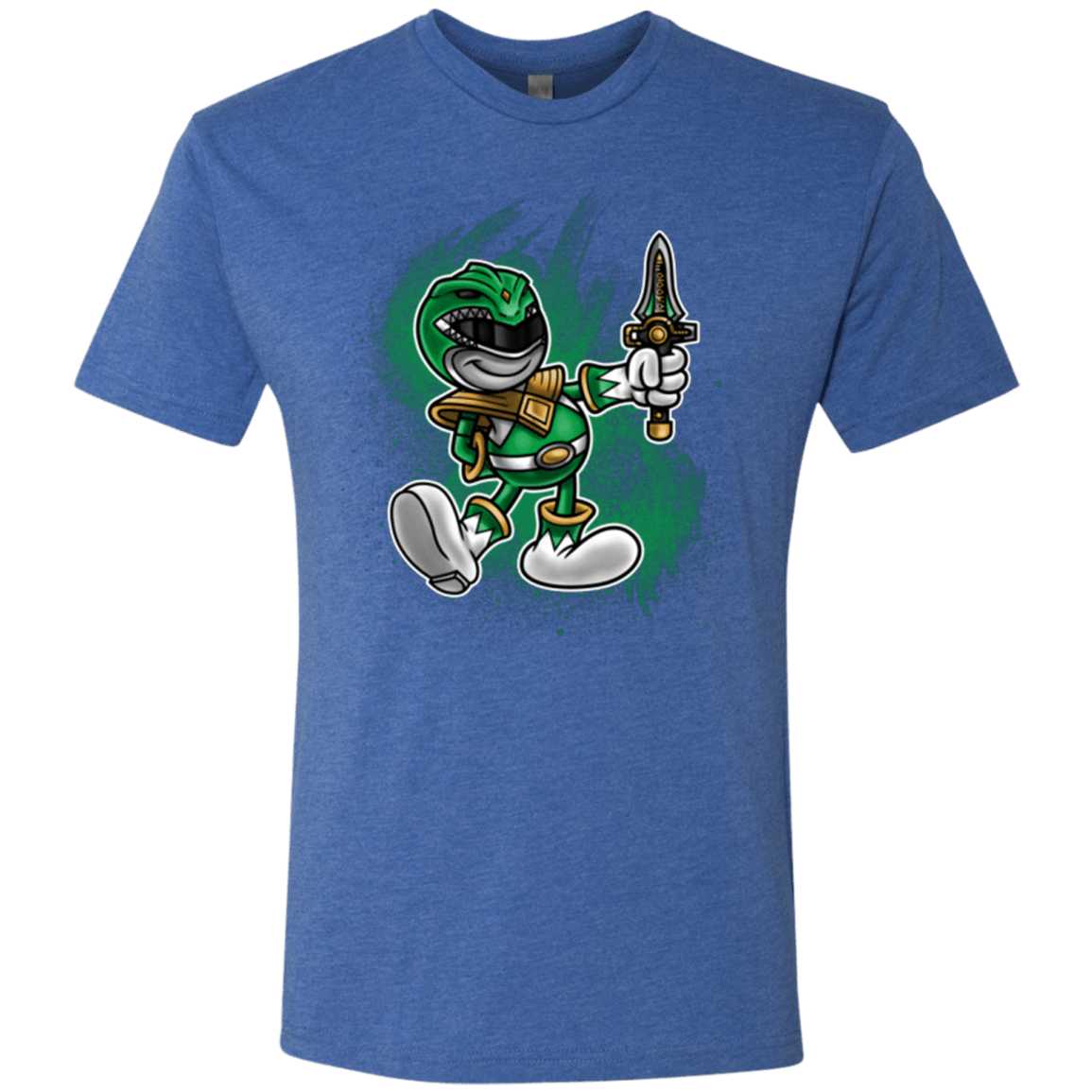 T-Shirts Vintage Royal / Small Green Ranger Artwork Men's Triblend T-Shirt
